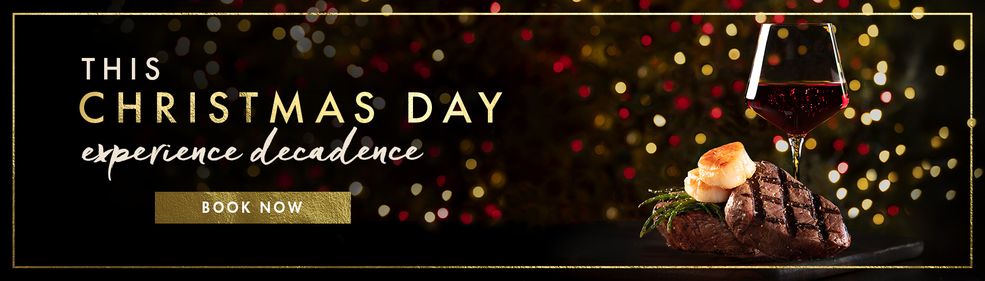 Christmas day menu 2025 at Miller & Carter